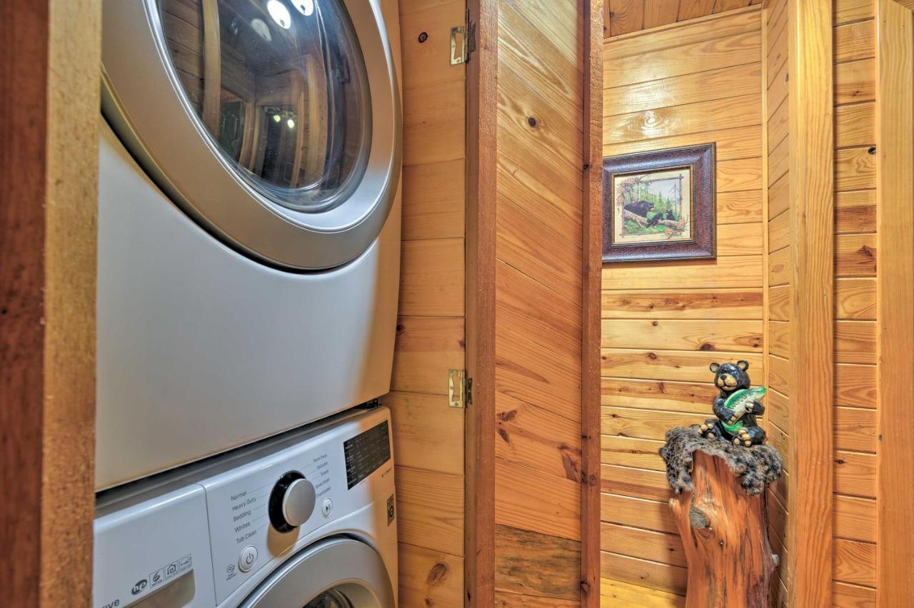 Villa Hochatown Hideaway With Hot Tub, Grill And Fire Pit! à Stephens Gap Extérieur photo