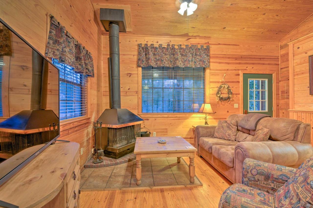 Villa Hochatown Hideaway With Hot Tub, Grill And Fire Pit! à Stephens Gap Extérieur photo